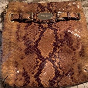 Snake Print Michael Kors Purse (best offer)